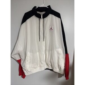 JORDAN AJ4 Lightweight Jacket   DD0394 100   Size 2XL   Retro White Cement
